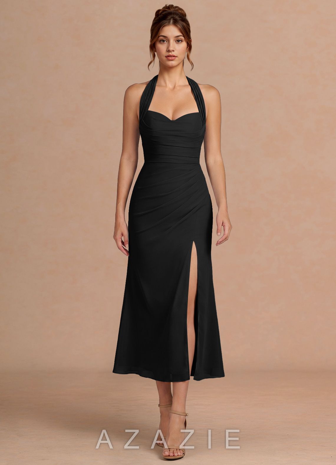 Destiny {color} Midi Dress  black