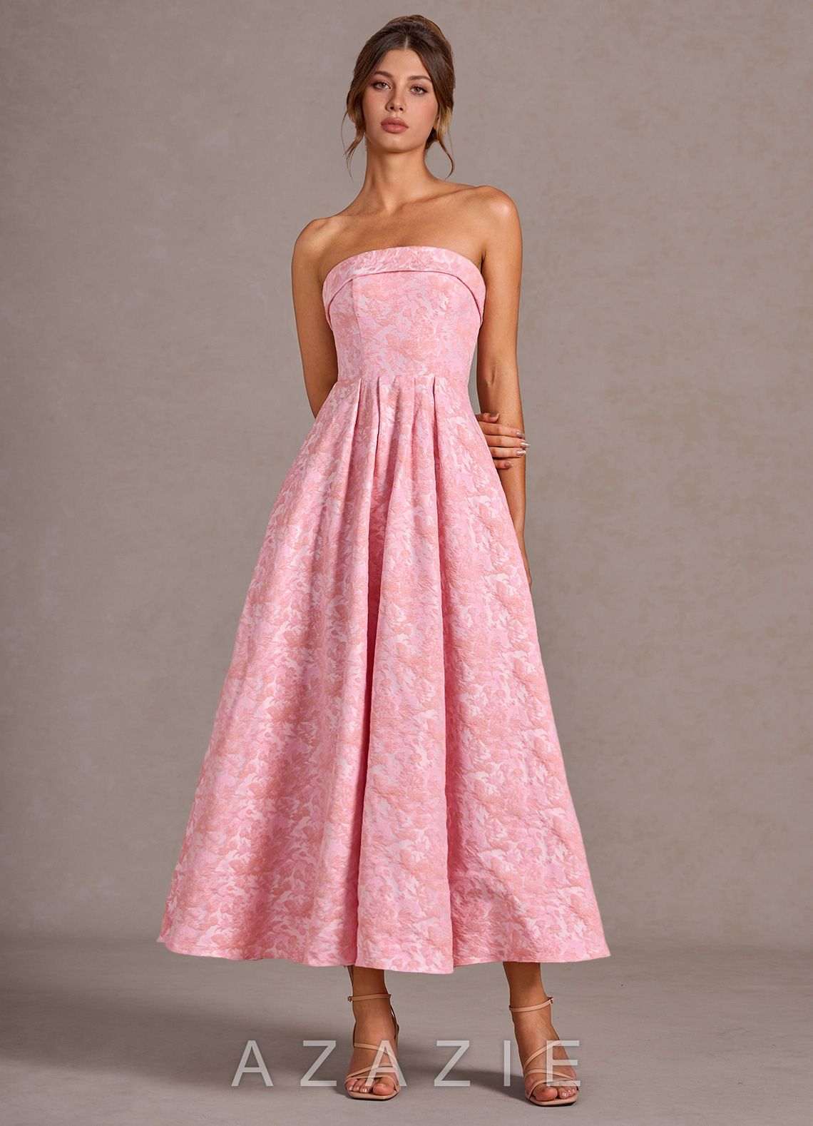 Emberlyn {color} A-line Maxi Dress  sp_pink_multi_#pm134853