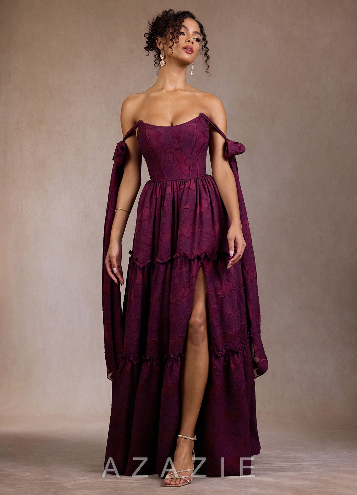 Vilma {color} Maxi Dress  sp_plum_orchid_#po134995