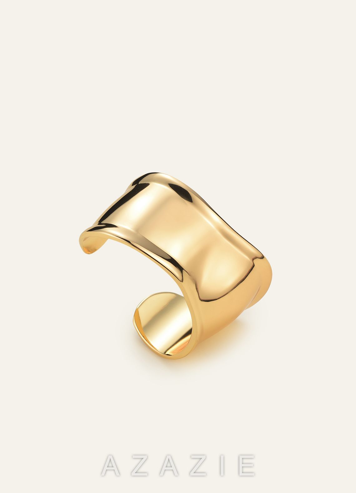 Molten Metal Cuff Bracelet