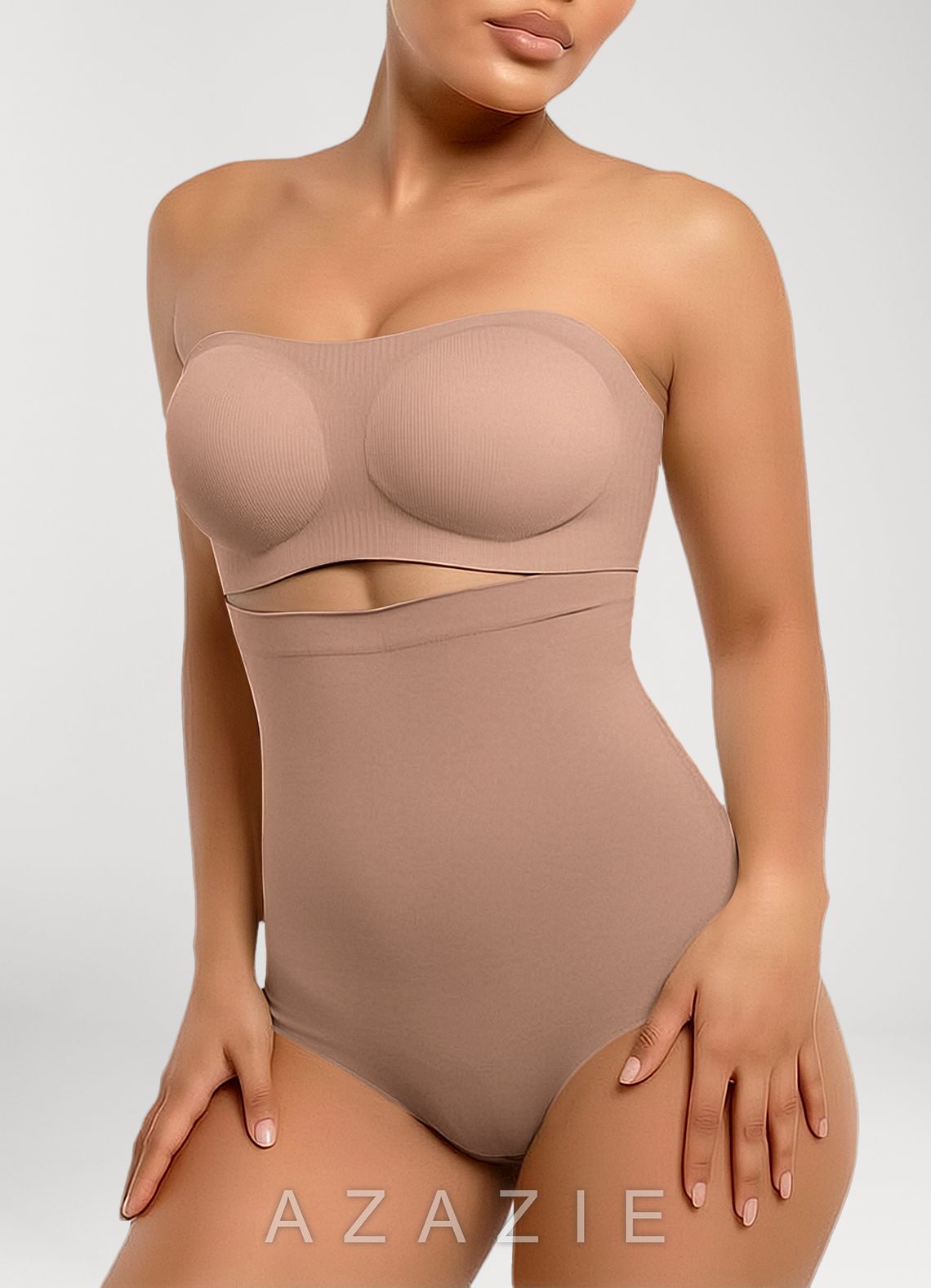 Anti-Roll High Compression Shaper Briefs