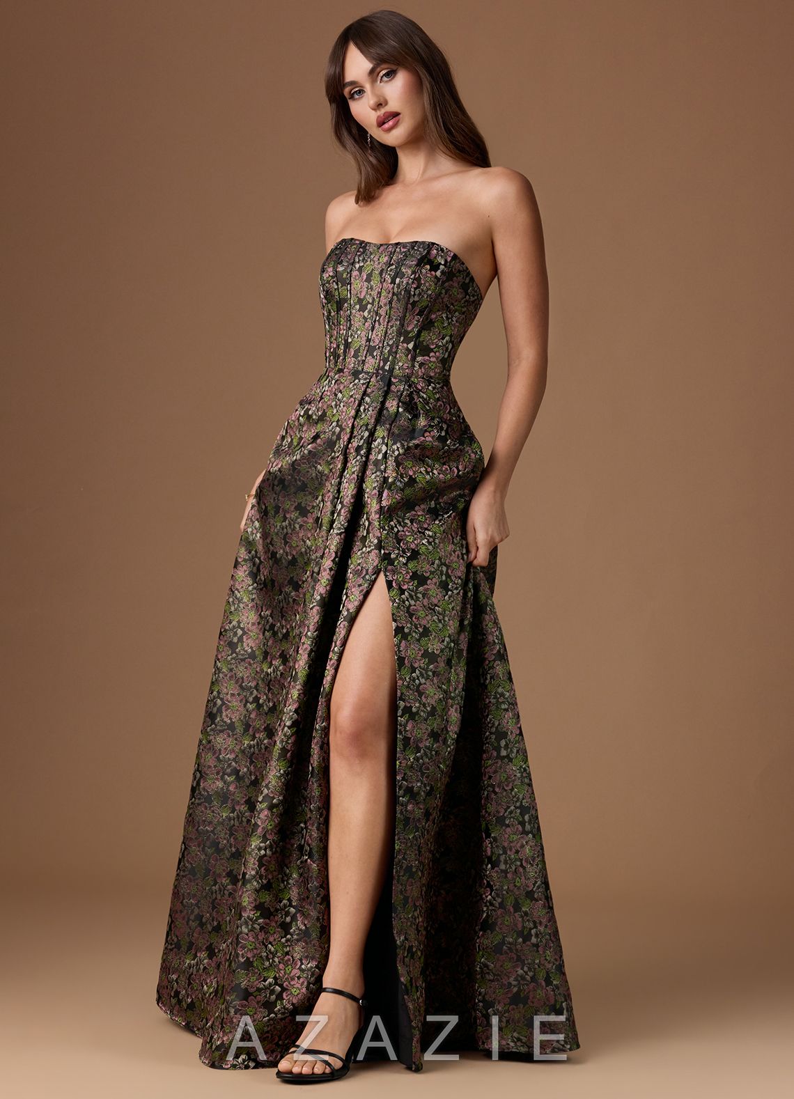 Bri {color} Maxi Dress  sp_moody_floral_#mf134311