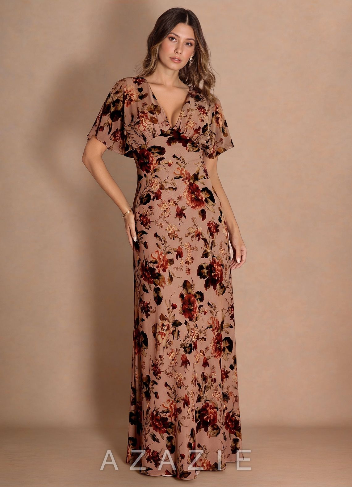 Darla {color} Maxi Dress  sp_mauve_multi_#mm134318