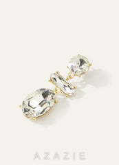 Statement Crystal Drop Earrings
