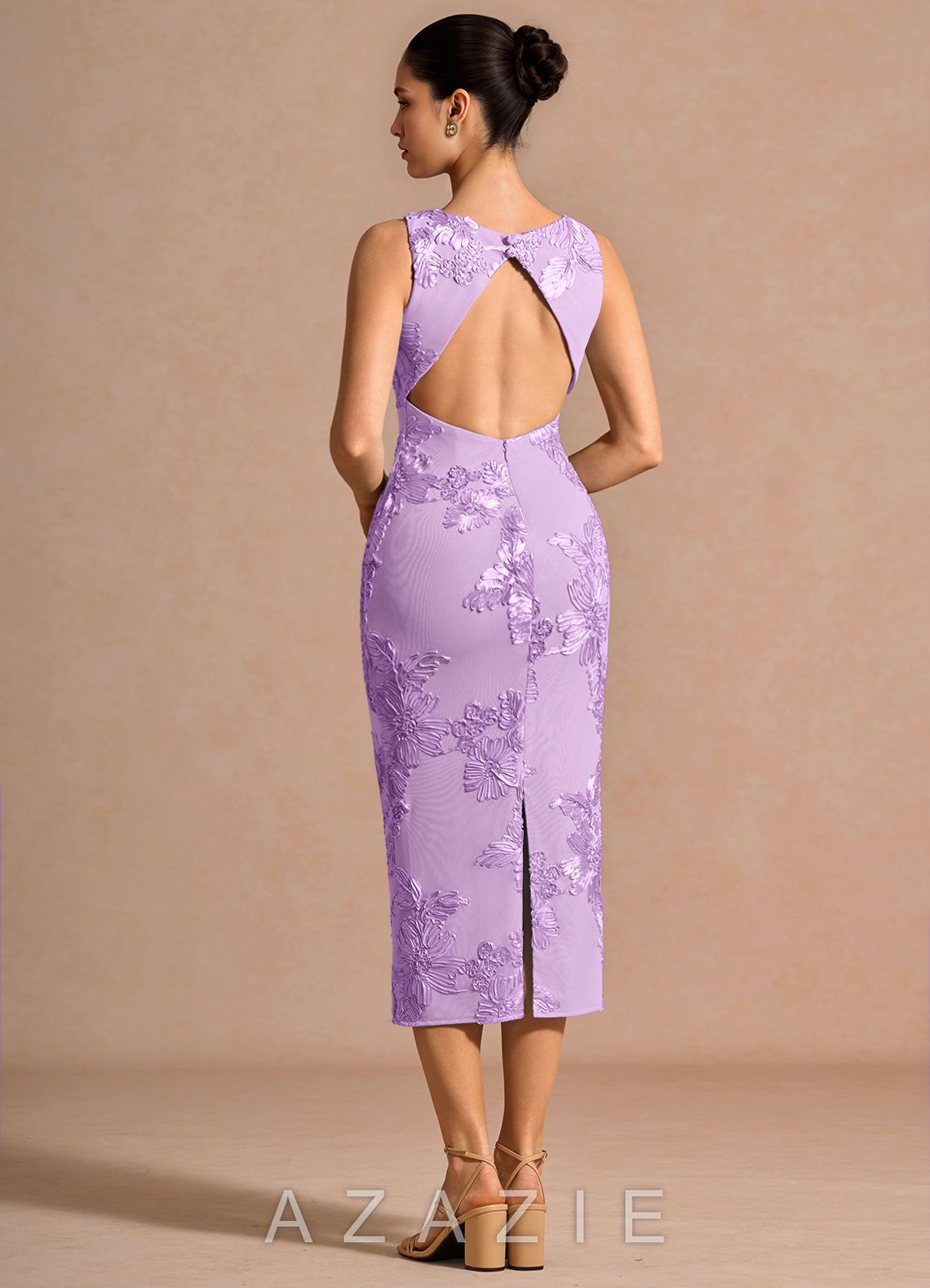Taylin {color} Midi Dress  sp_frosted_lilac_#fl134222