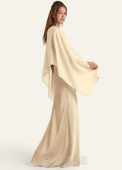 Azazie Matching Color Aleena Chiffon Shawl