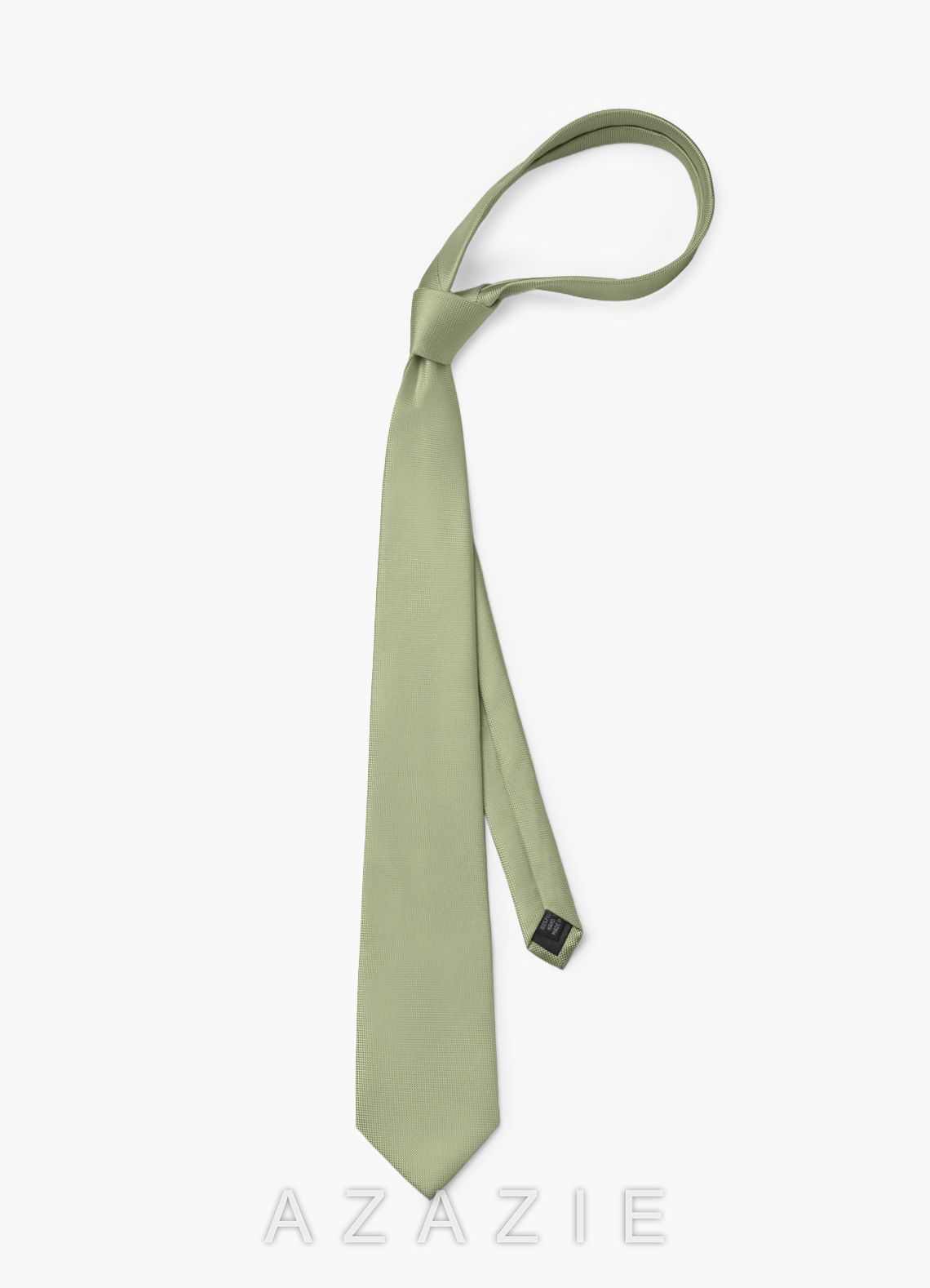 Solid Textured Modern Tie  dusty_sage