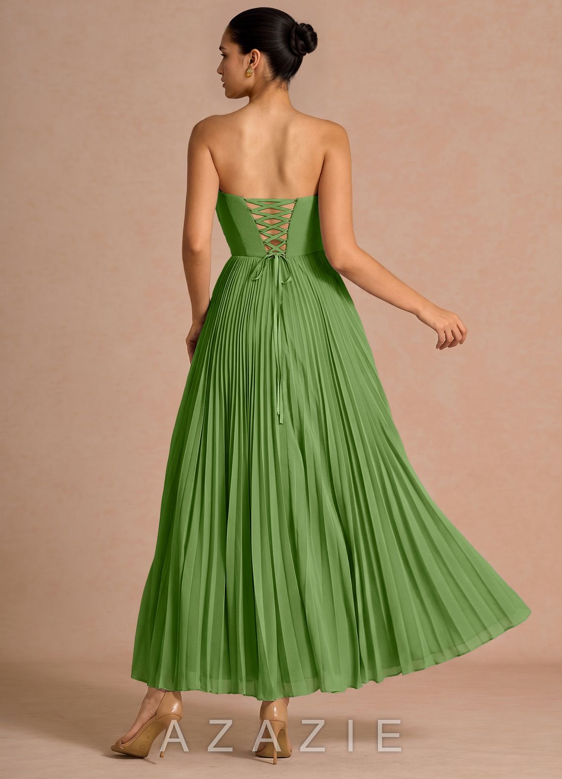 Eurydice {color} Maxi Dress  sp_herb_green_#hg134281