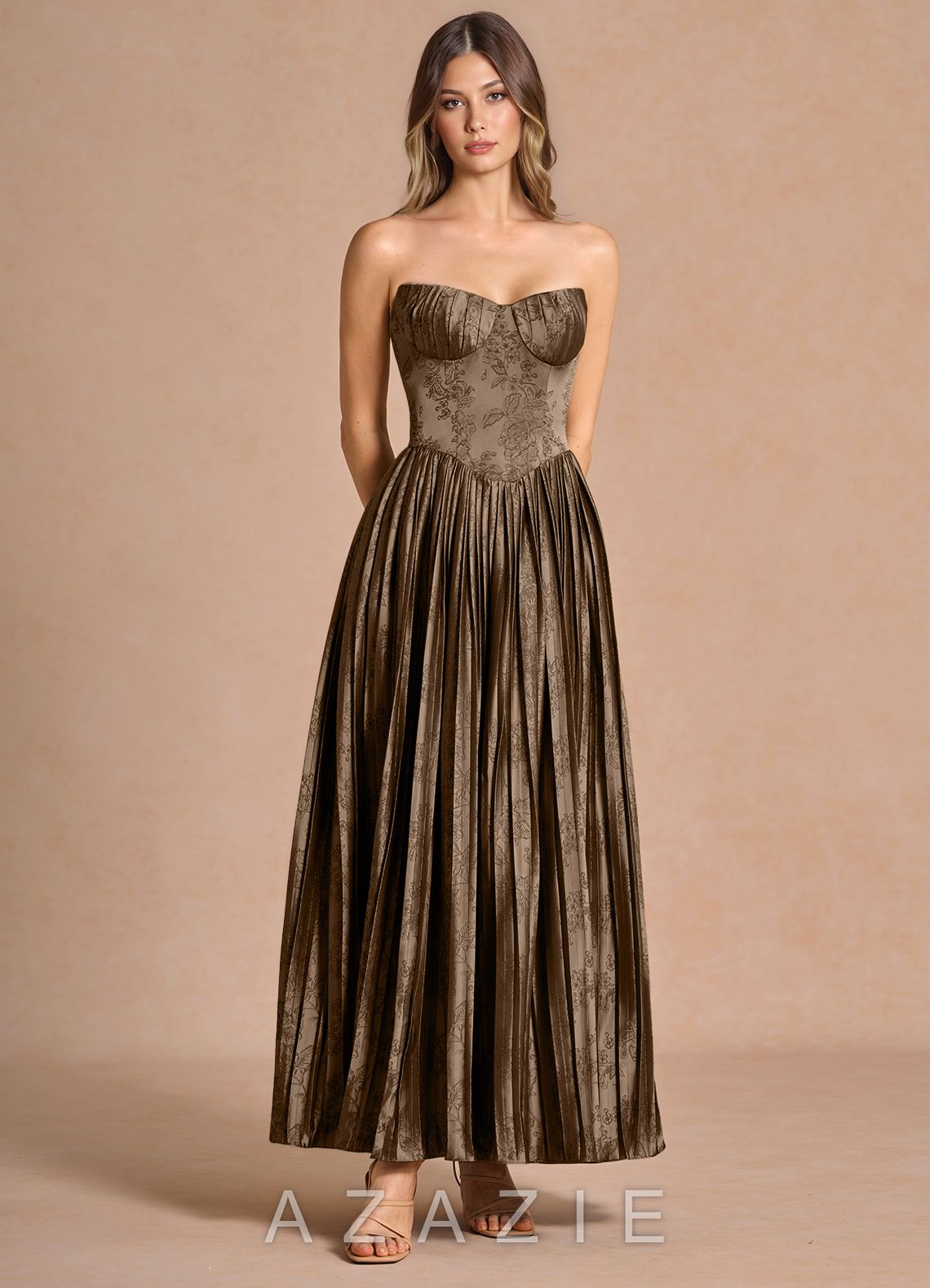 Marcella {color} Maxi Dress  sp_coffee_brown_#cb134755