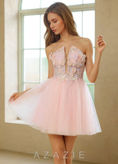 Blossparkle Pink Mini Dress