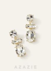 Statement Crystal Drop Earrings