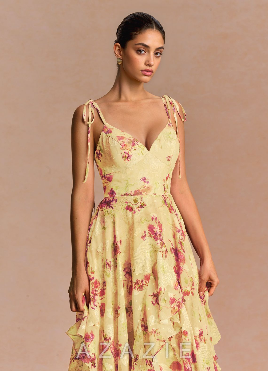 Harmony {color} Midi Dress  sp_light_yellow_#ly337