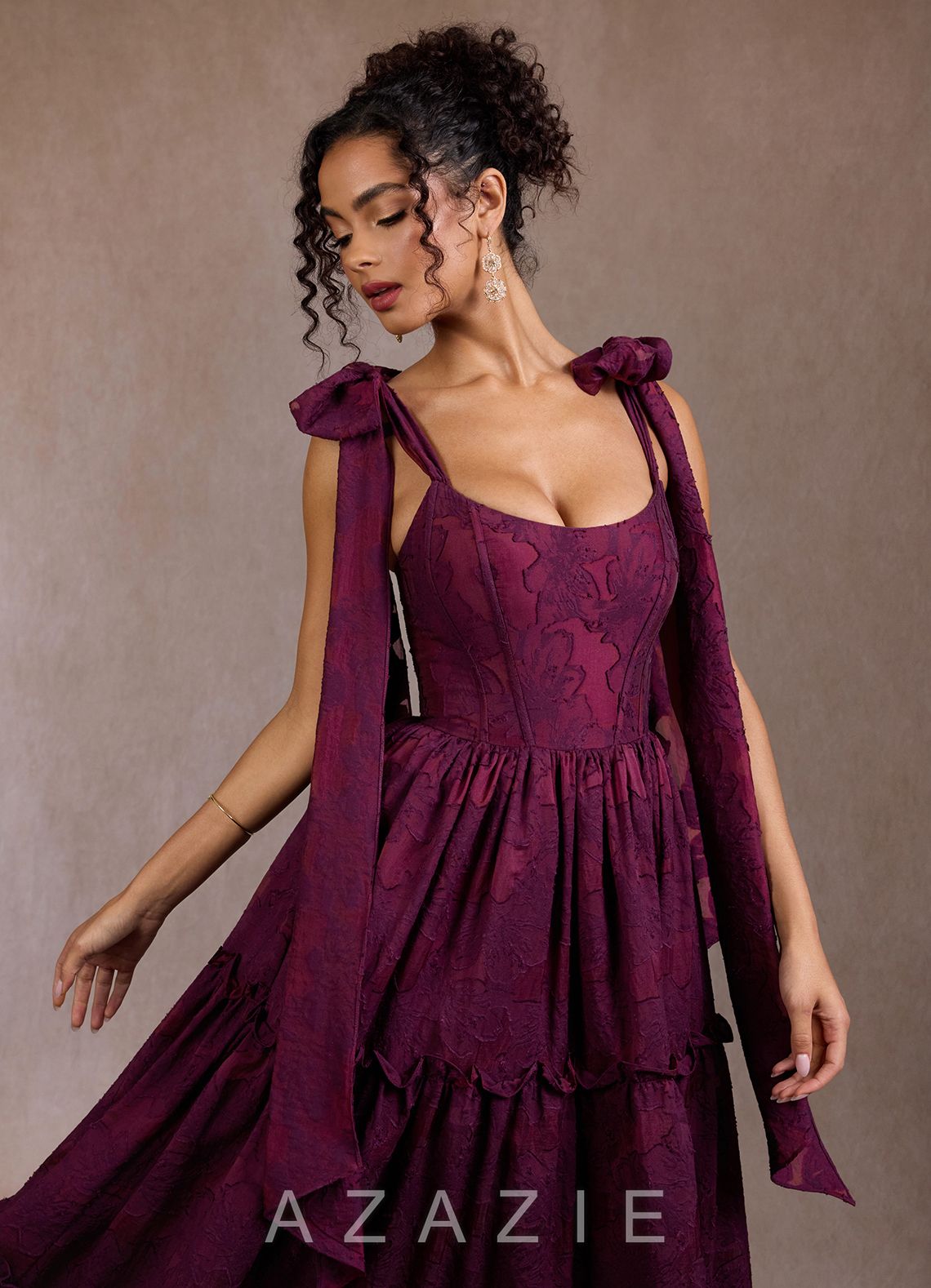 Vilma {color} Maxi Dress  sp_plum_orchid_#po134995