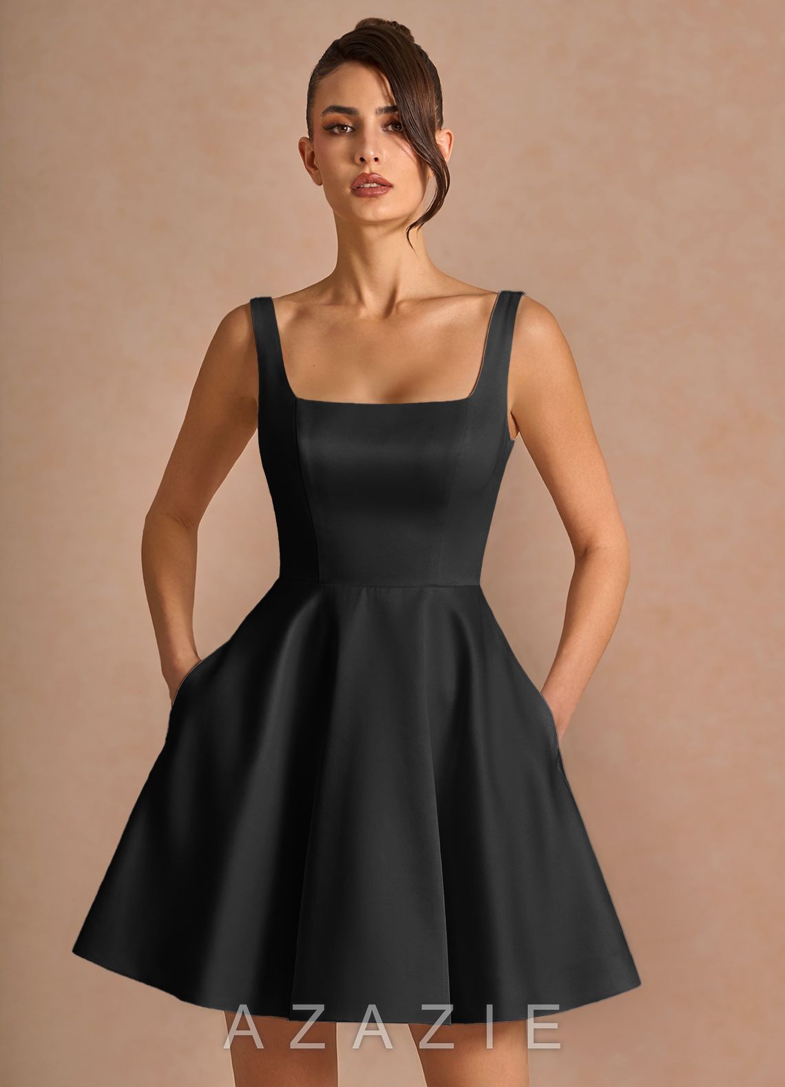 Brynn {color} Mini Dress  black