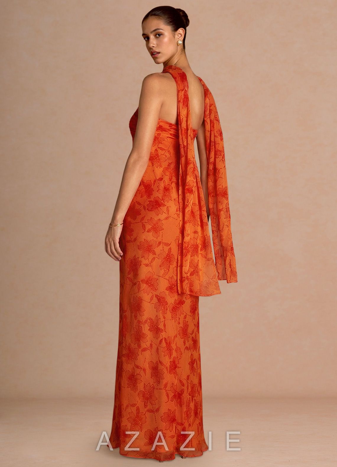 Aisha {color} Maxi Dress  sp_tangerine_#te134835