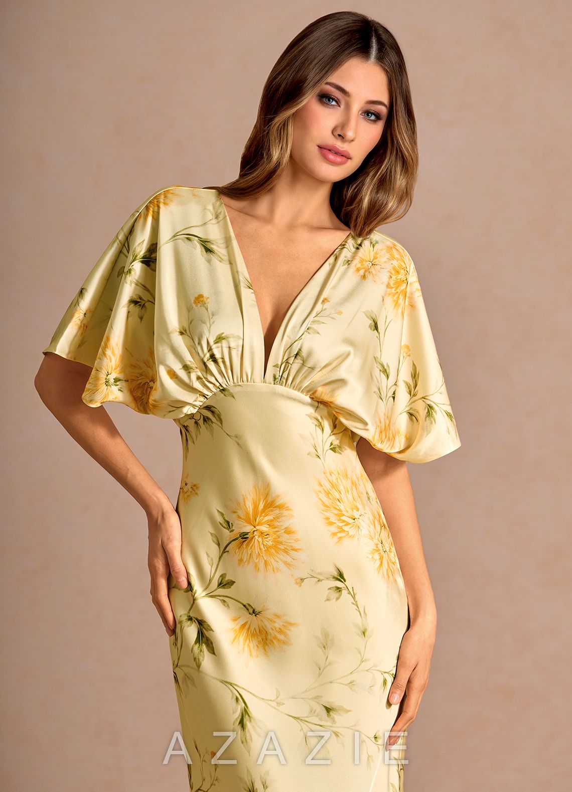 Lavinia {color} Maxi Dress  sp_lemon_sorbet_#ls134245