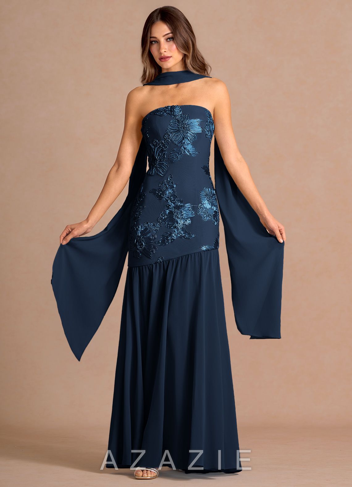 Nerissa {color} Maxi Dress  sp_navy_#ny134990
