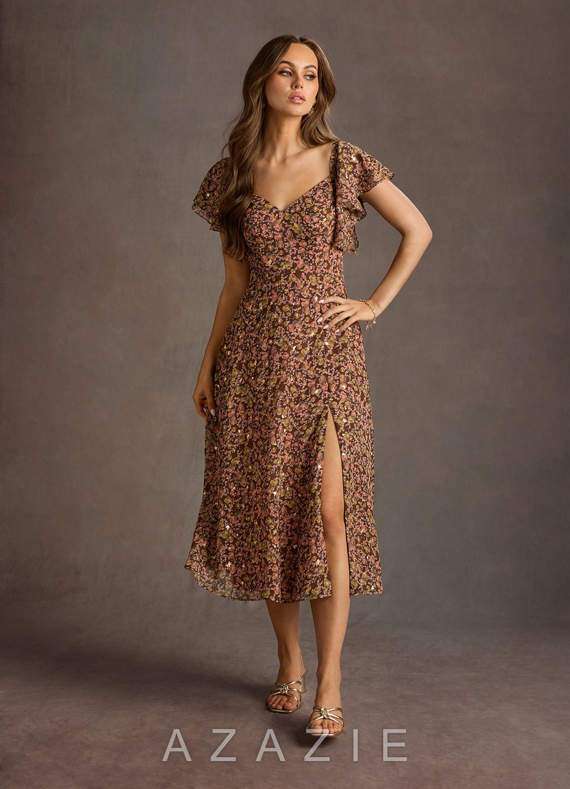 Rileigh {color} Midi Dress  sp_pink_floral_#pf134309