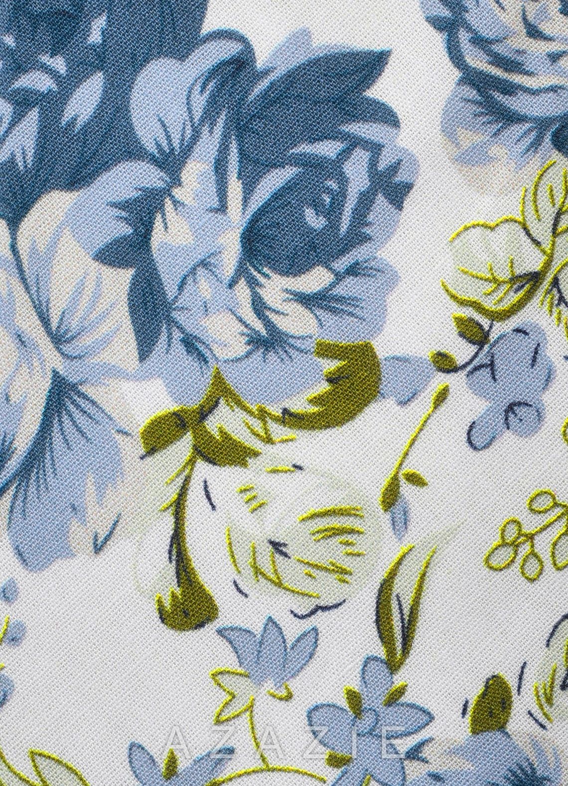 Men's Cotton Floral Tie