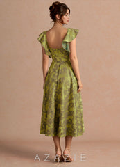 Leilani {color} Midi Dress  sp_moss_brown_#mb134752