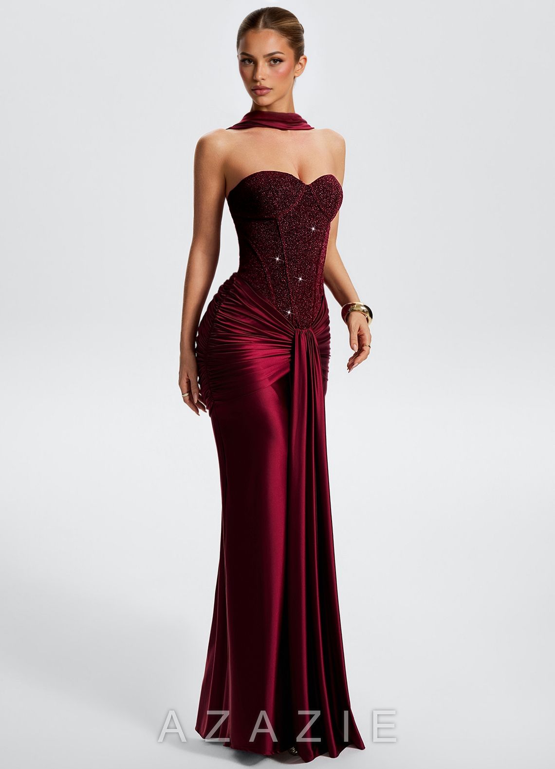 Quinley {color} Maxi Dress  sp_cabernet_#cn530