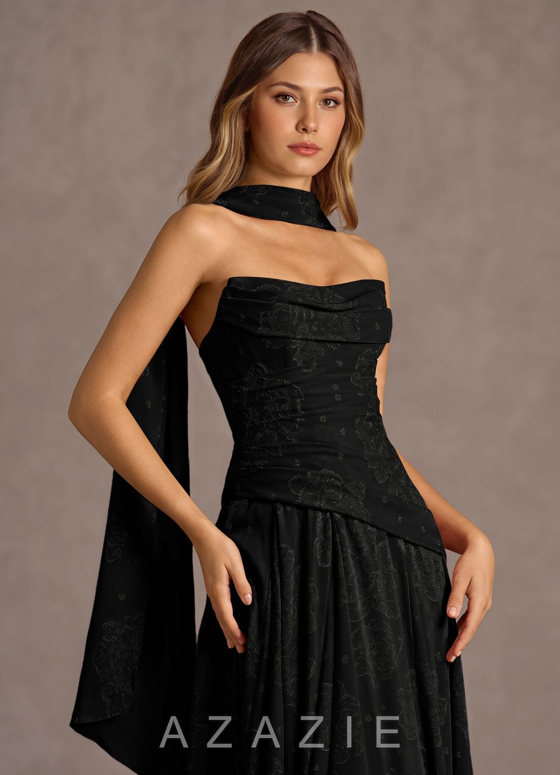 Gabriela {color} Maxi Dress  black