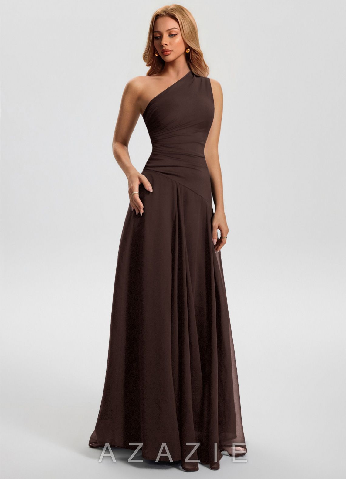 Sylvaine {color} Maxi Dress  ganache