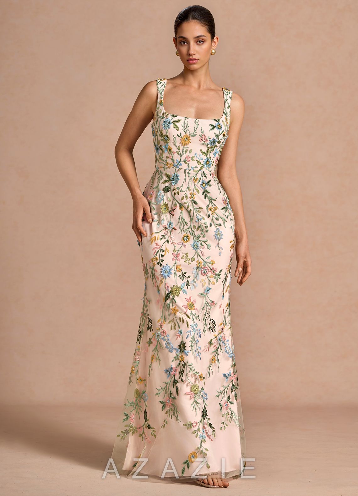 Agustina {color} Maxi Dress  sp_blush_pink_multi_#bm134766