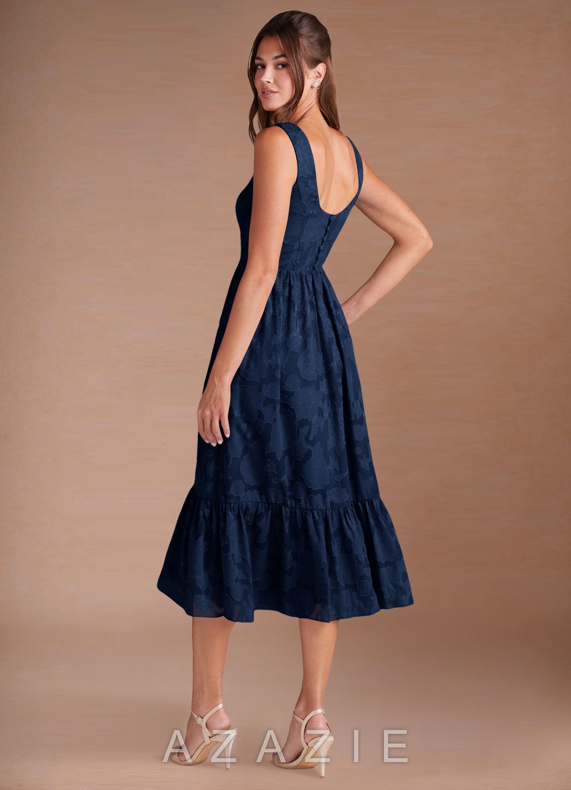 Juliette {color} Midi Dress  navy_#ny134188