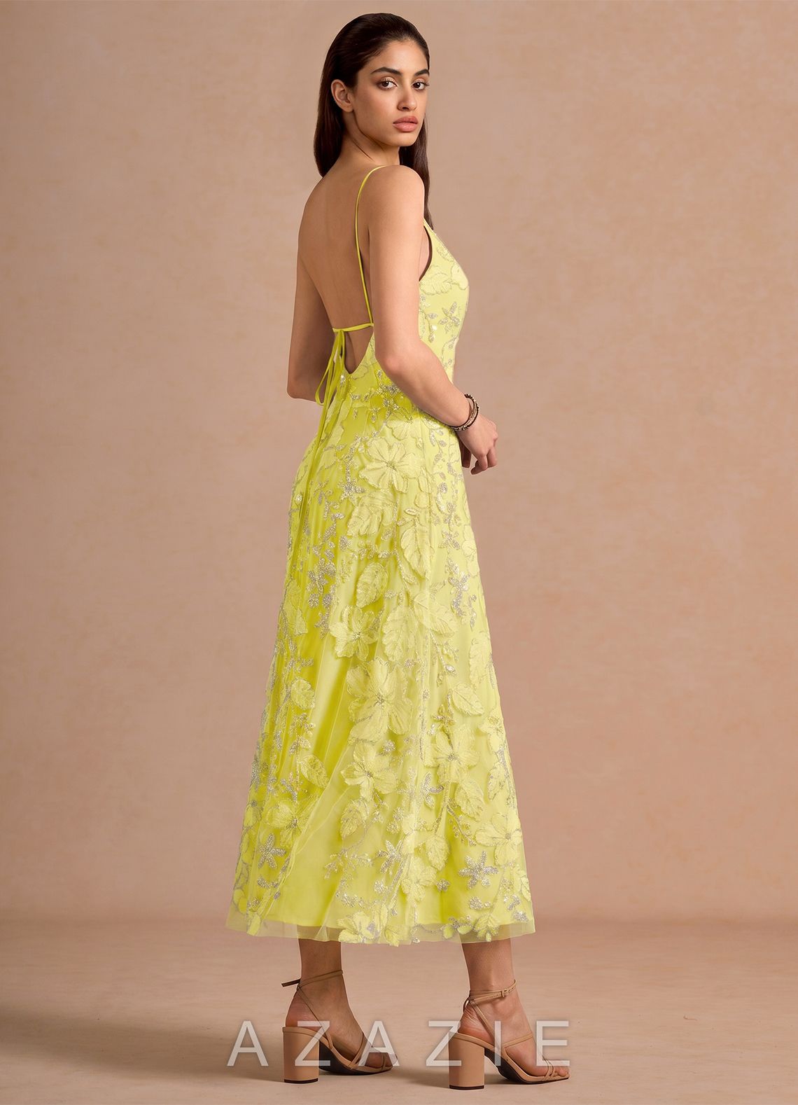 Joreth {color} Midi Dress  sp_lemon_sorbet_#ls134284