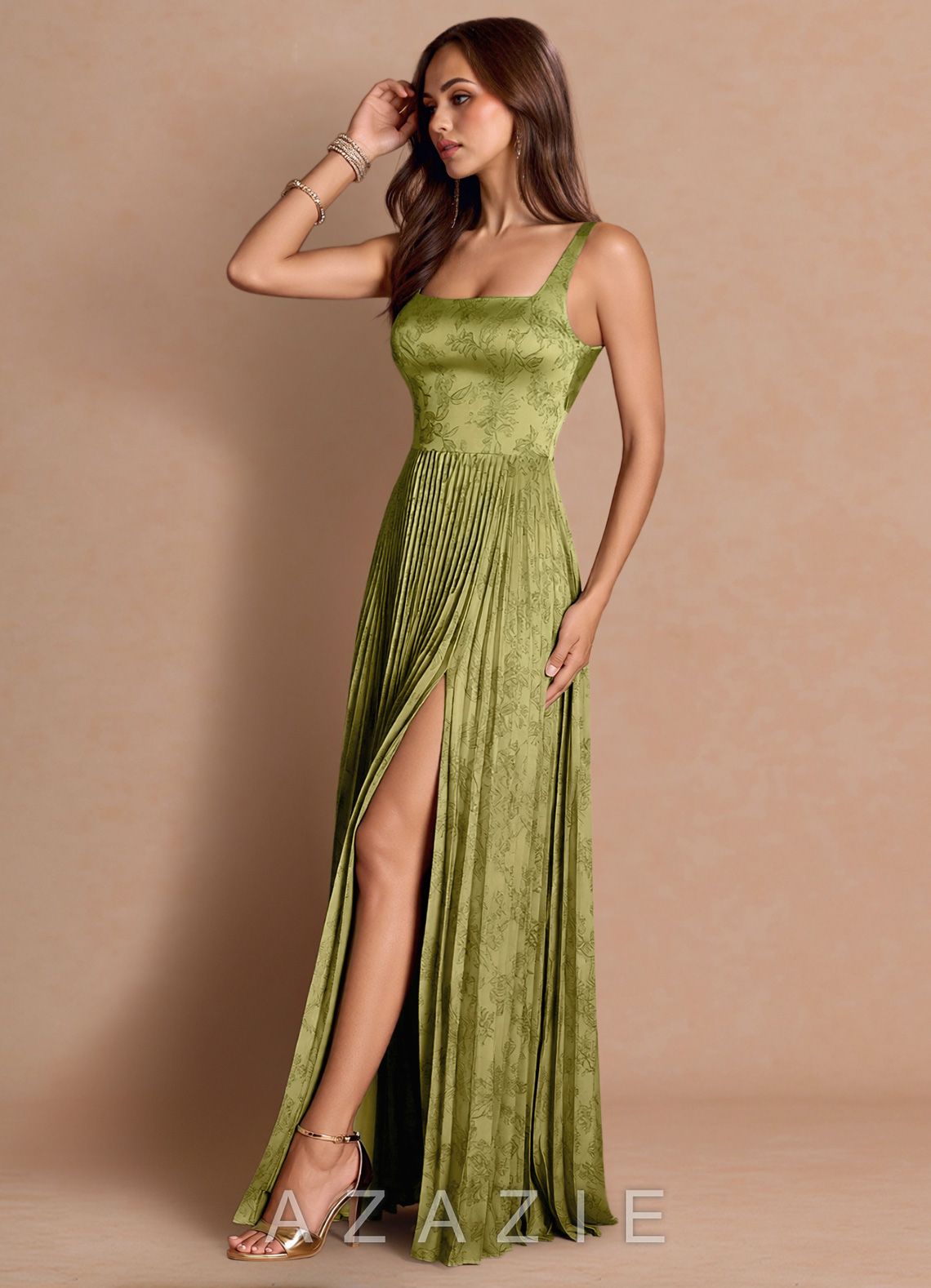 Tatiana {color} Maxi Dress  sp_moss_navy_#mn134320
