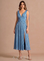 Quellia {color} Midi Dress  sp_dusty_blue_#d134781