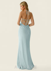 Valerianaire Mist Beading Satin Vacation Dress