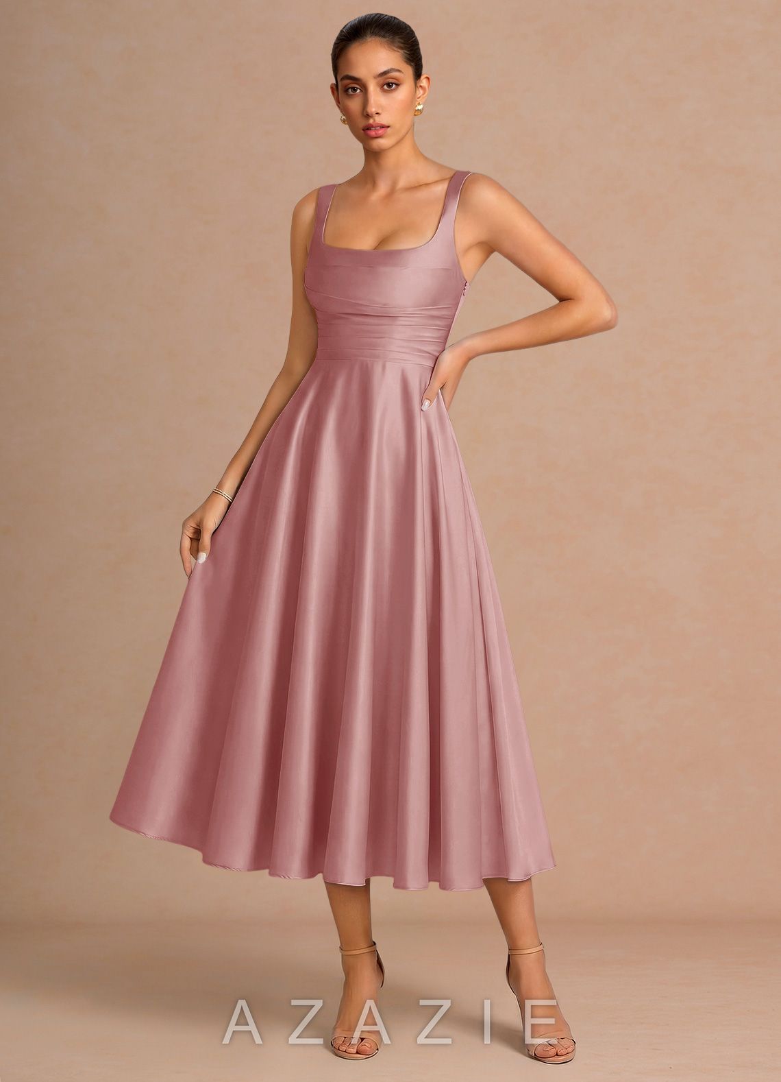 Azaria {color} Midi Dress  light_pink_#lp134193