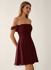 Sidonie Wine Satin Lace Up Back Mini Dress