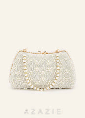 Pearl Beaded Clutch
