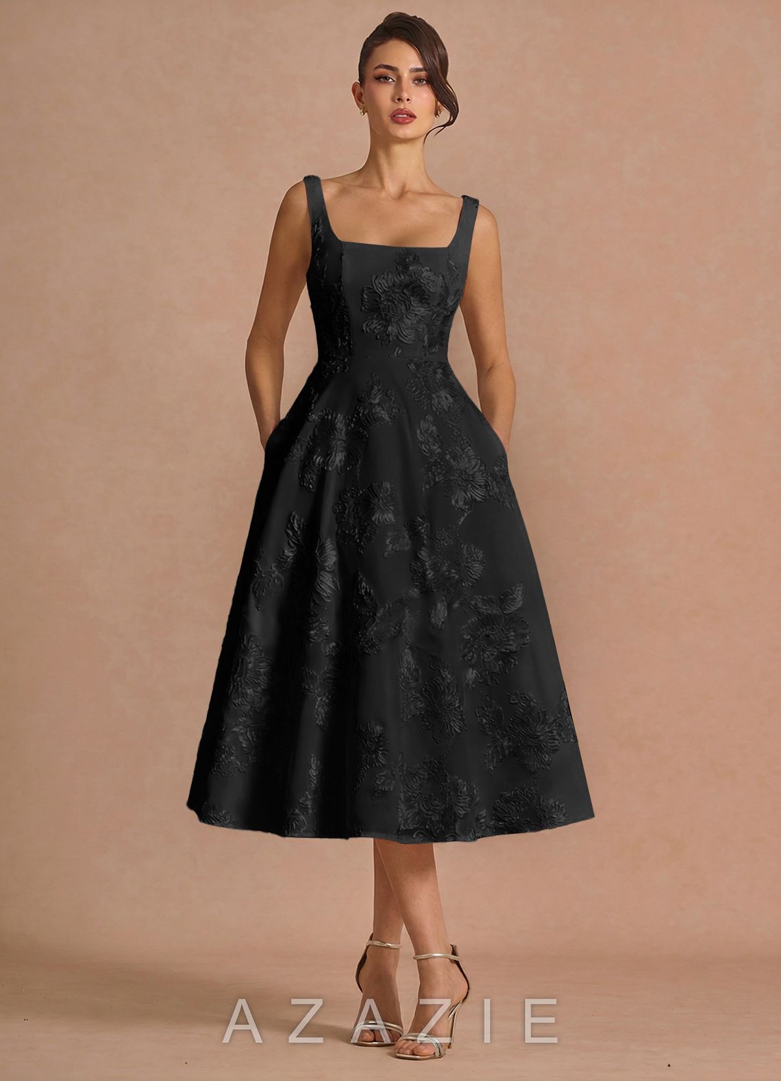 Brynn {color} Midi Dress  sp_black_#bk134976
