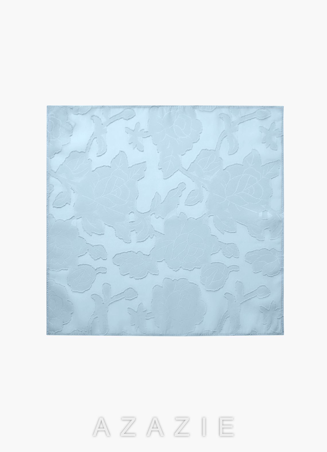 Floral Burnout Pocket Square