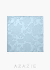 Floral Burnout Pocket Square