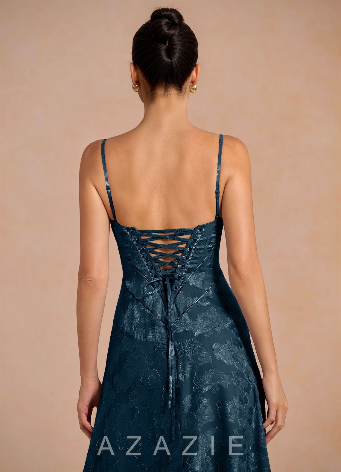 Iselda {color} Maxi Dress  sp_navy_#n135036