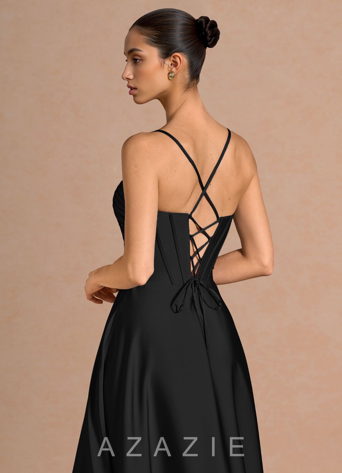 Lilyia {color} Midi Dress  black