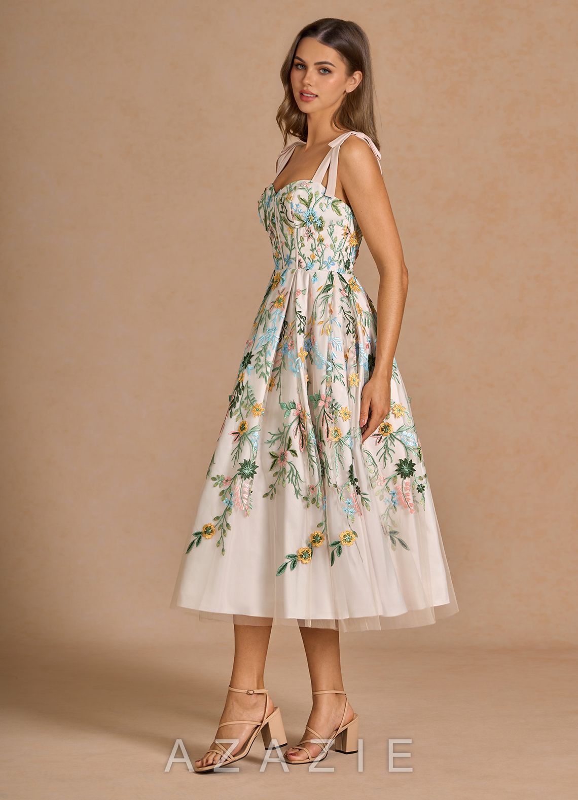 Aurelie {color} Midi Dress  sp_blush_pink_multi_#bm134766