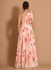 Liliana {color} Maxi Dress  sp_abstract_bouquet_floral_#111401