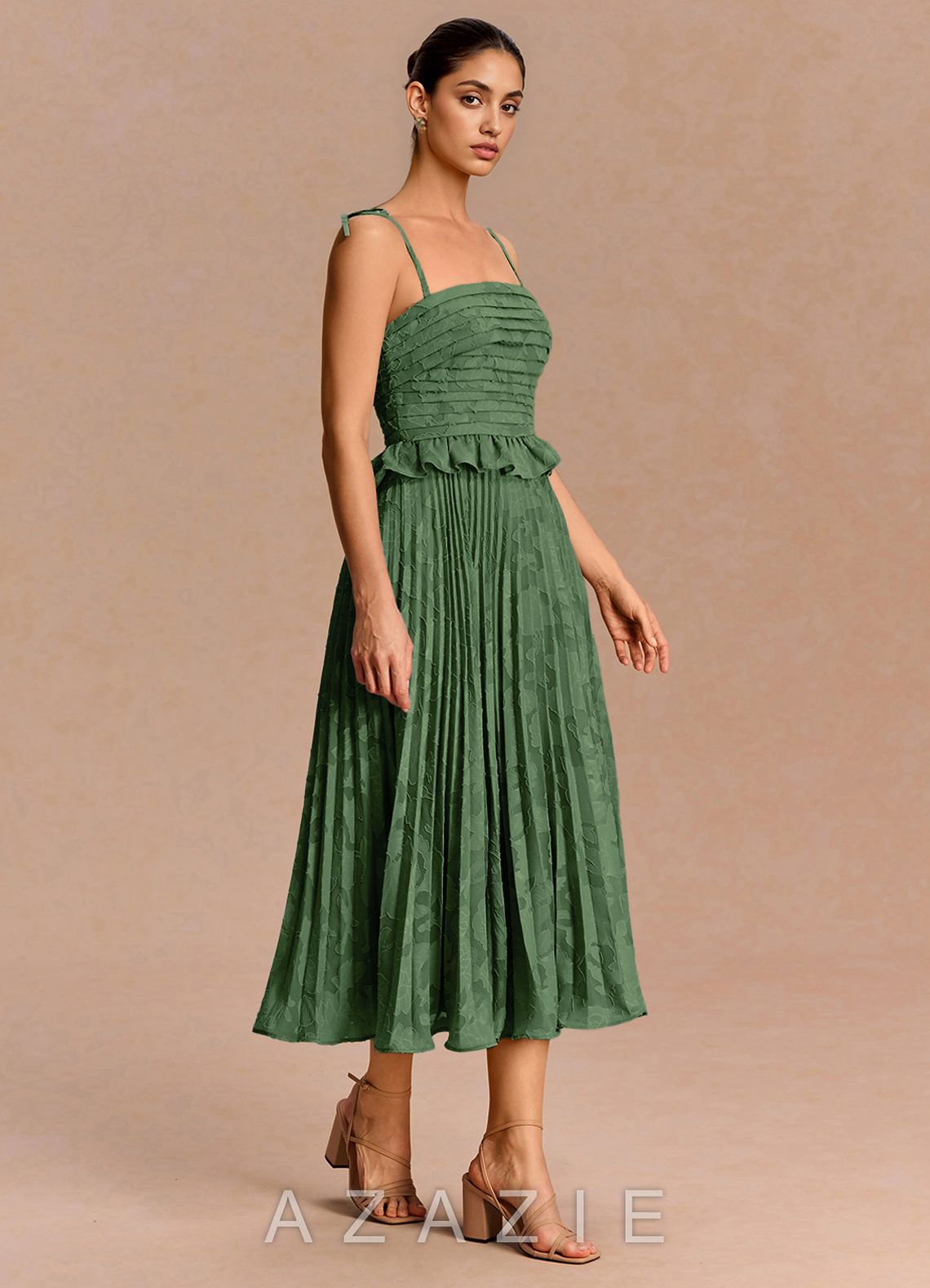 Emerys {color} Midi Dress  eucalyptus