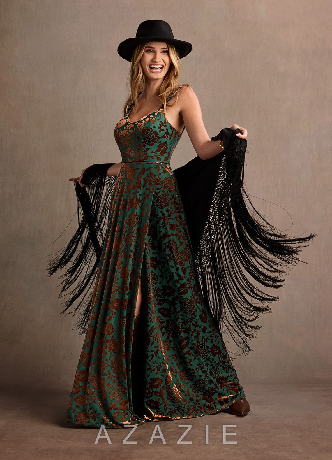 Helena {color} Maxi Dress  sp_teal_multi_#tm134312