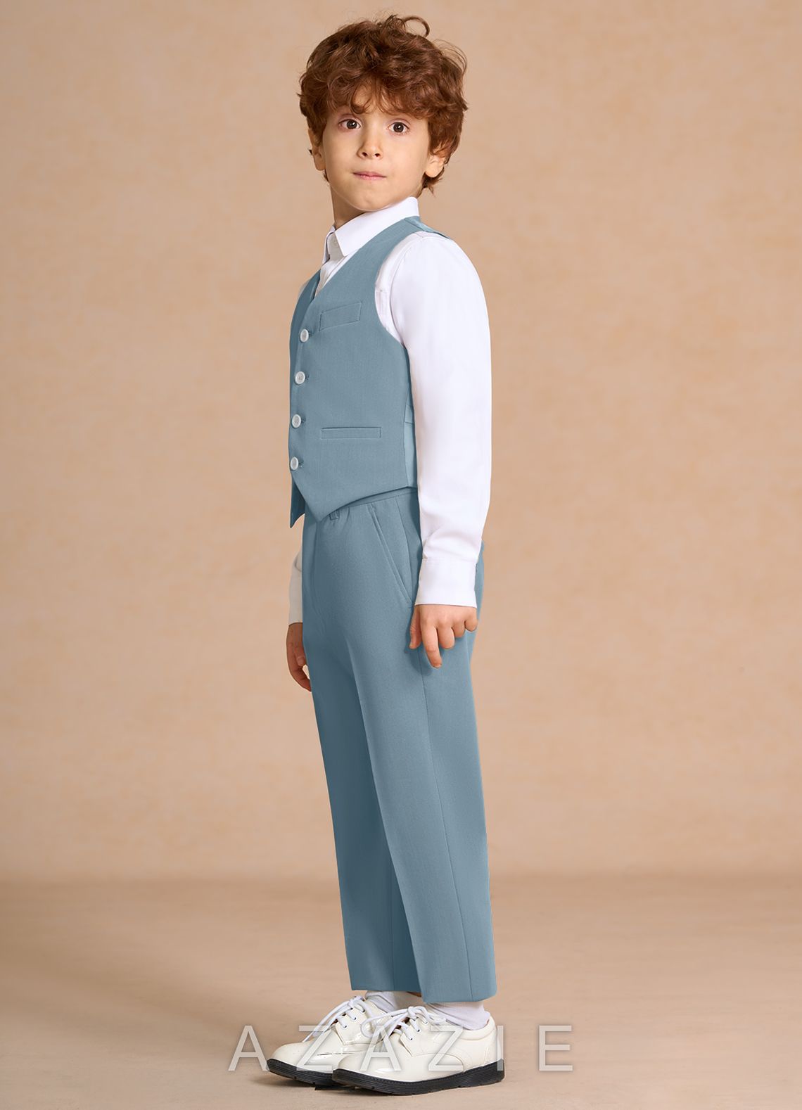 Oliver Light Blue Boys 3-Piece Suit