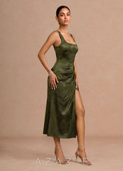 Isabelle {color} Midi Dress  sp_dark_moss_#dm134083