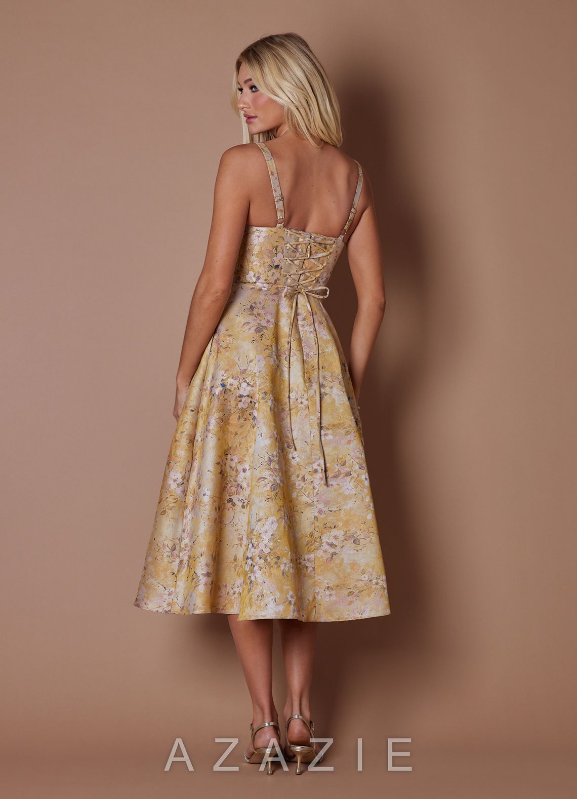 Maggy {color} Midi Dress  sp_vintage_gold_#vg134221