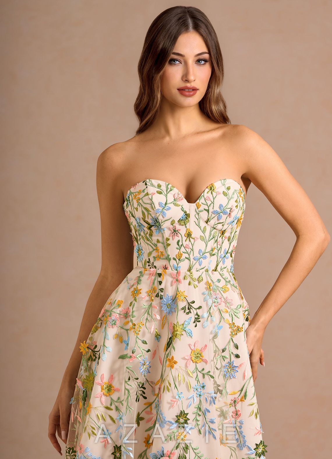 Xylisse {color} Midi Dress  sp_blush_pink_multi_#bm134766