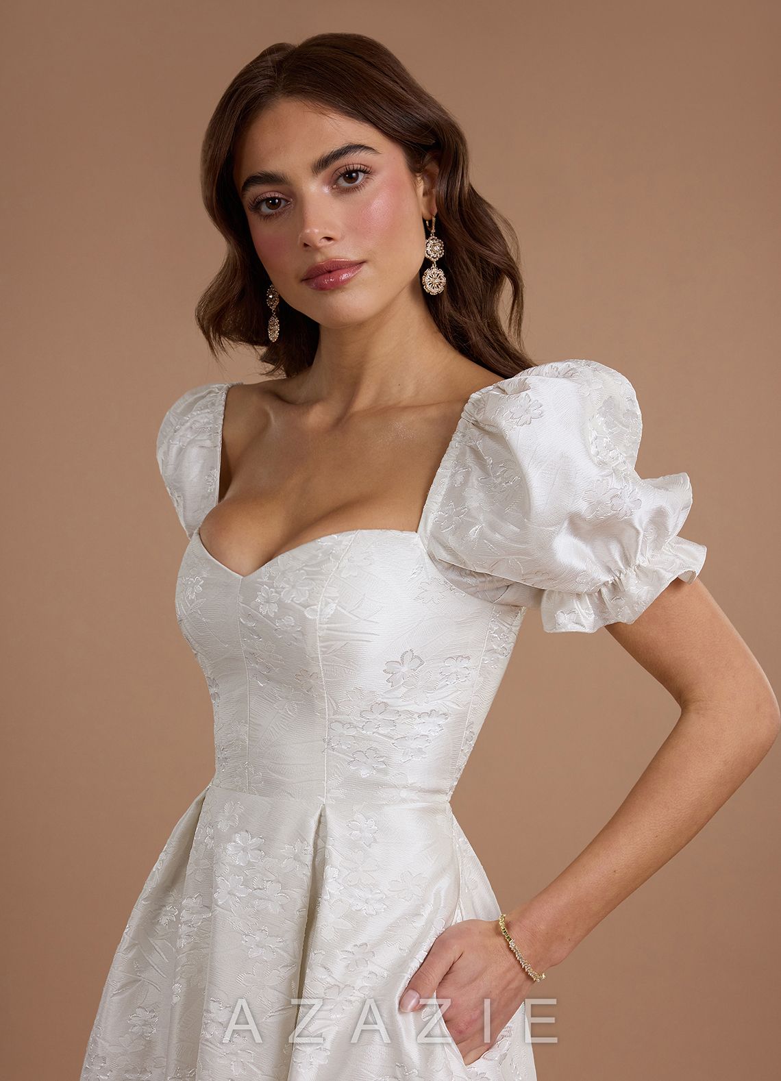 Charly {color} Midi Dress  sp_ivory_pearl_#ip134386